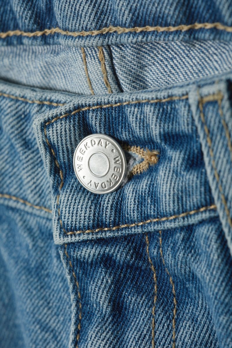 Weekday Arrow Low 真っ直ぐ Jeans デニム レディース 青 Japan | A6L-3783