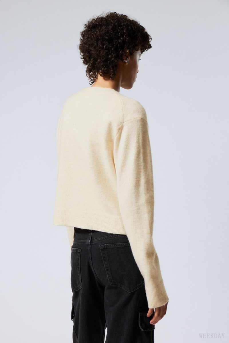 Weekday Ayla Sweater セーター レディース Oat Japan | G9P-3598