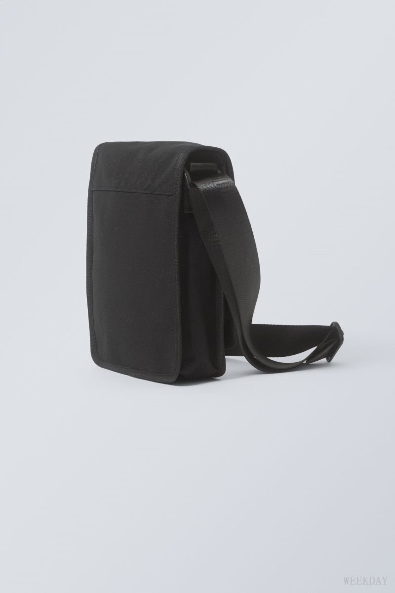 Weekday Becky キャンバス Bag バッグ レディース 黒 Japan | V5E-5369