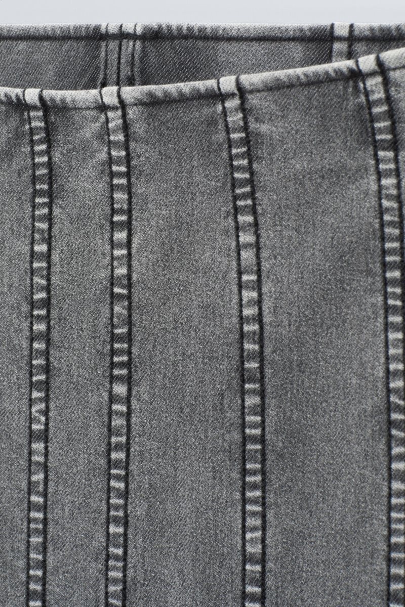 Weekday Bell Corset Skirt スカート レディース 黒 Japan | E5I-0876