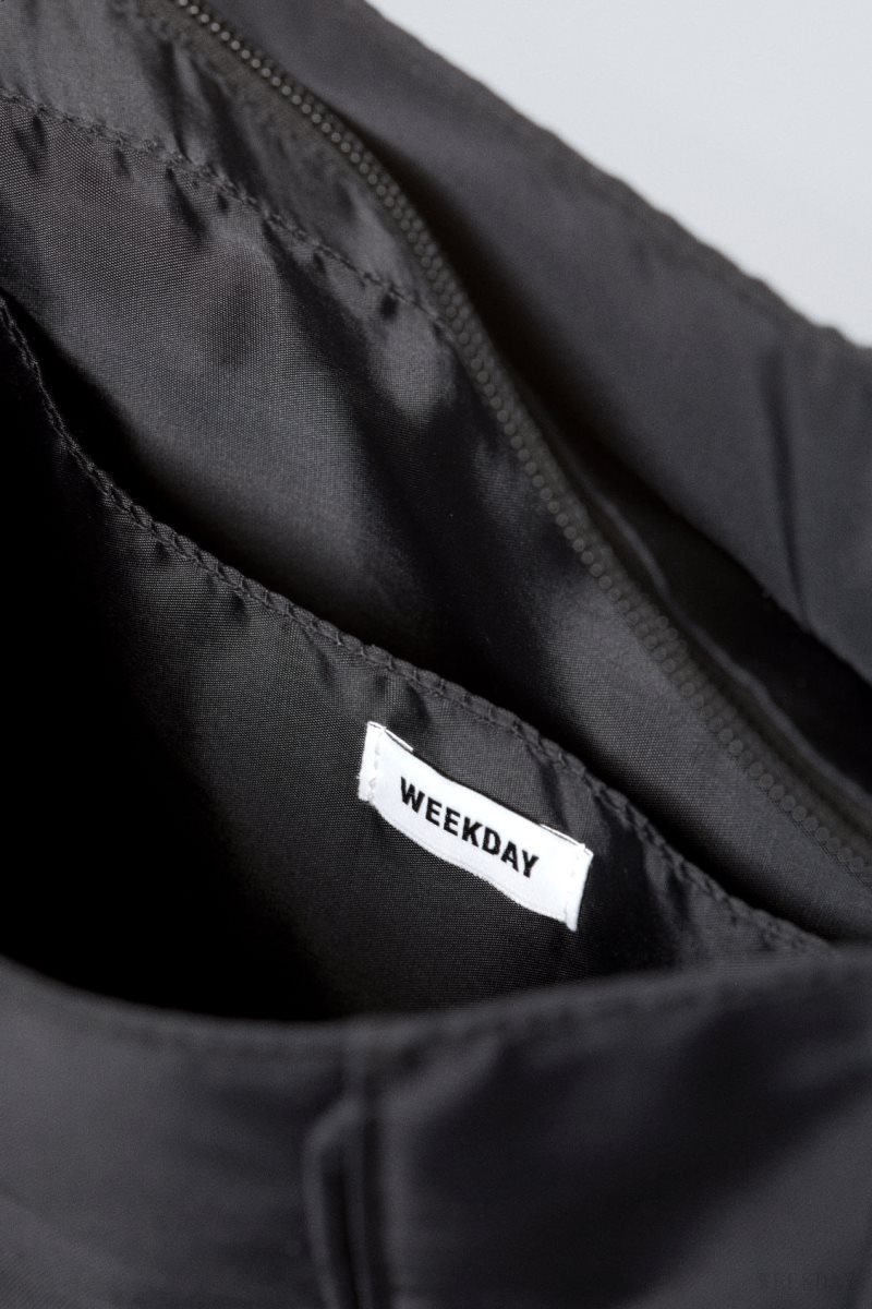 Weekday Bella Shoulder Bag バッグ レディース 黒 Japan | R7B-8497