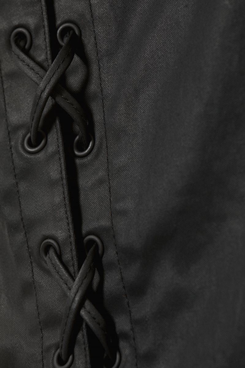 Weekday Cassidy レース Up Trouser ズボン レディース 黒 Japan | Q2R-1629