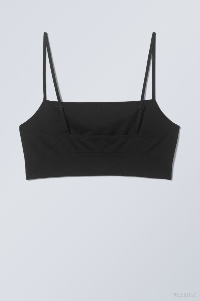 Weekday Cat Soft Bralette Bralette レディース 黒 Japan | B1S-5727