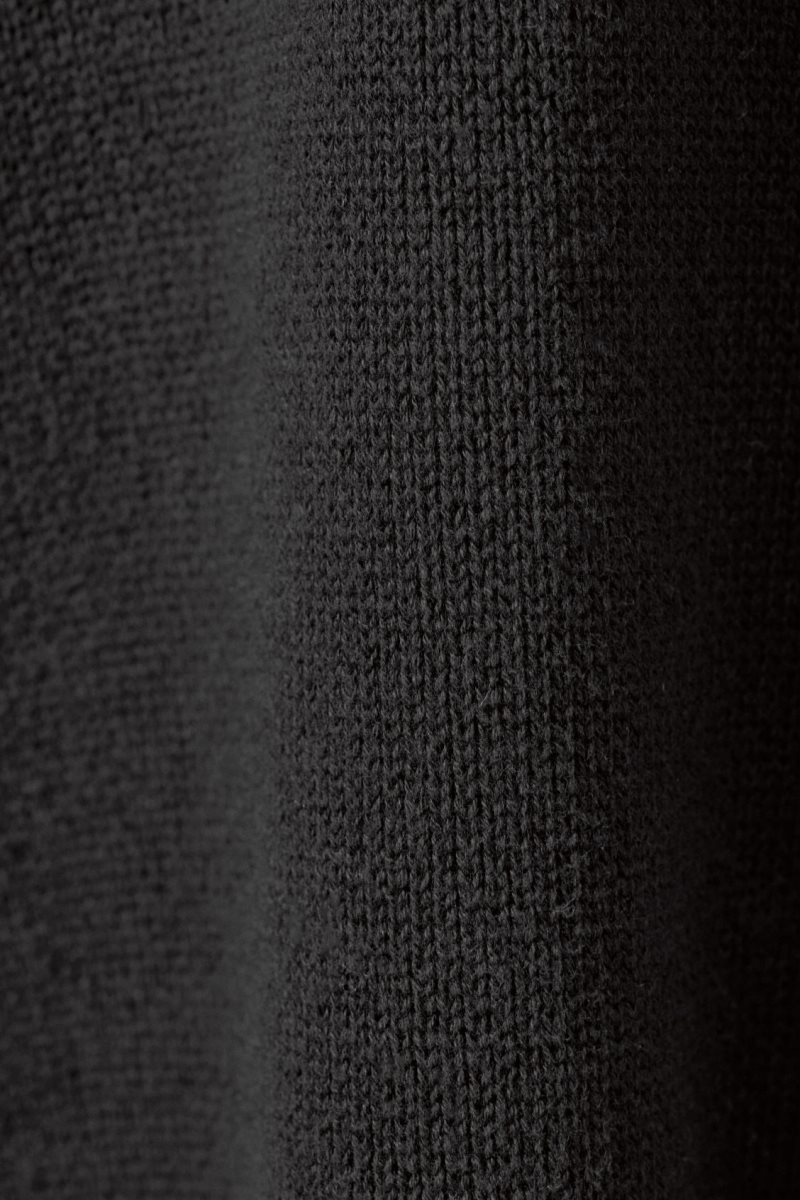 Weekday Cypher Oversized Sweater セーター メンズ 黒 Japan | U7V-7968
