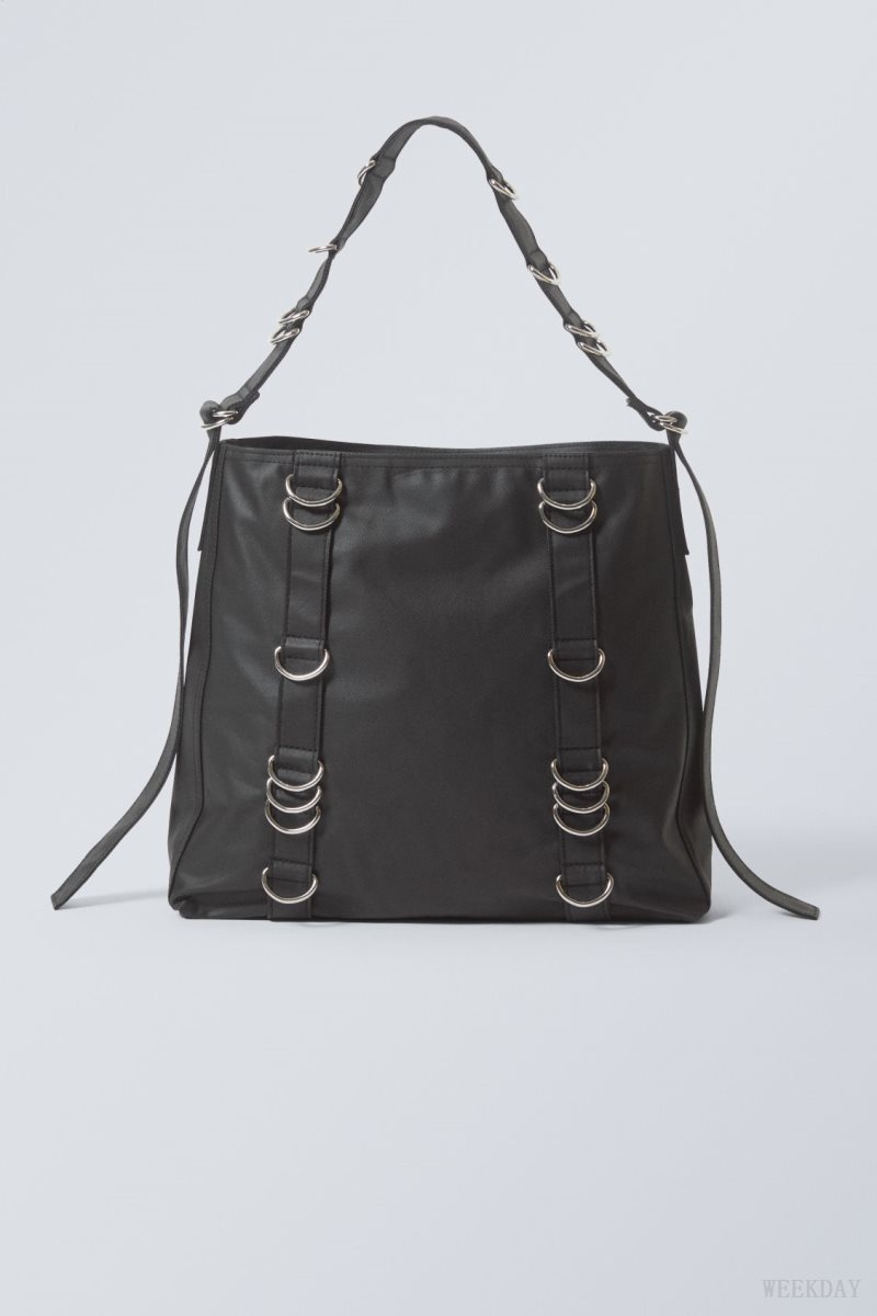 Weekday D-Ring Bag バッグ レディース 黒 Japan | O5P-0480