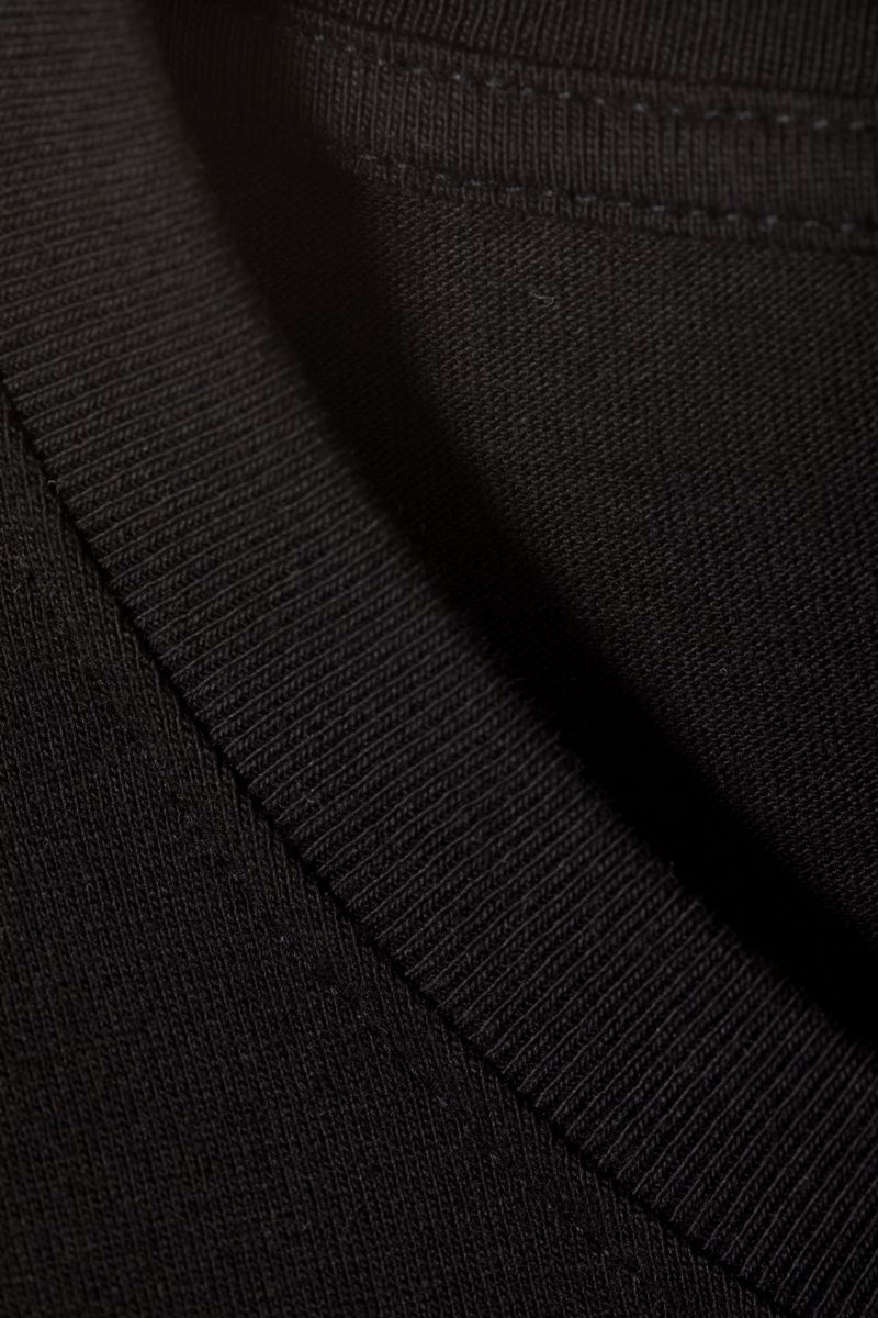 Weekday Essence Standard T-shirt Tシャツ レディース 黒 Japan | J7T-5648