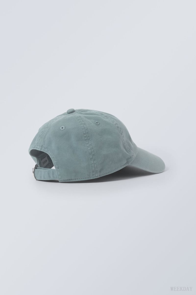 Weekday Essential Washed Cap ハット メンズ 青 Japan | Y2U-5217