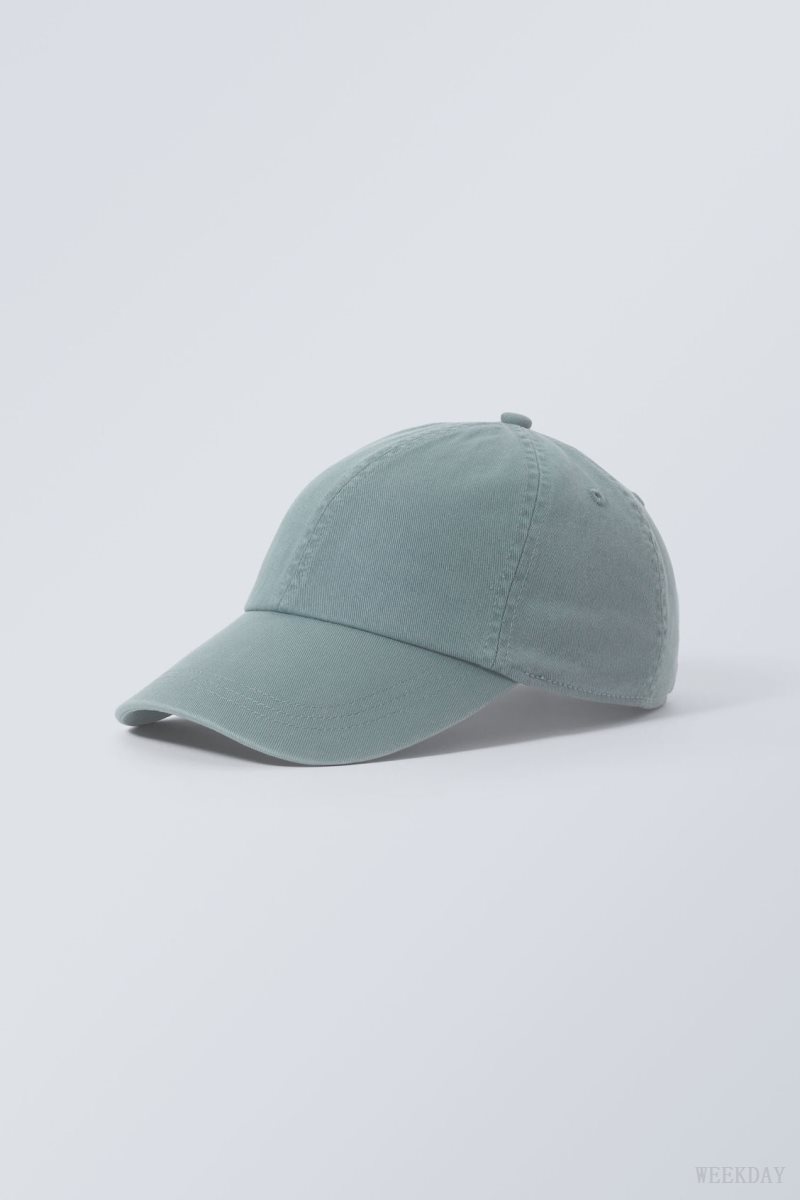 Weekday Essential Washed Cap ハット メンズ 青 Japan | Y2U-5217