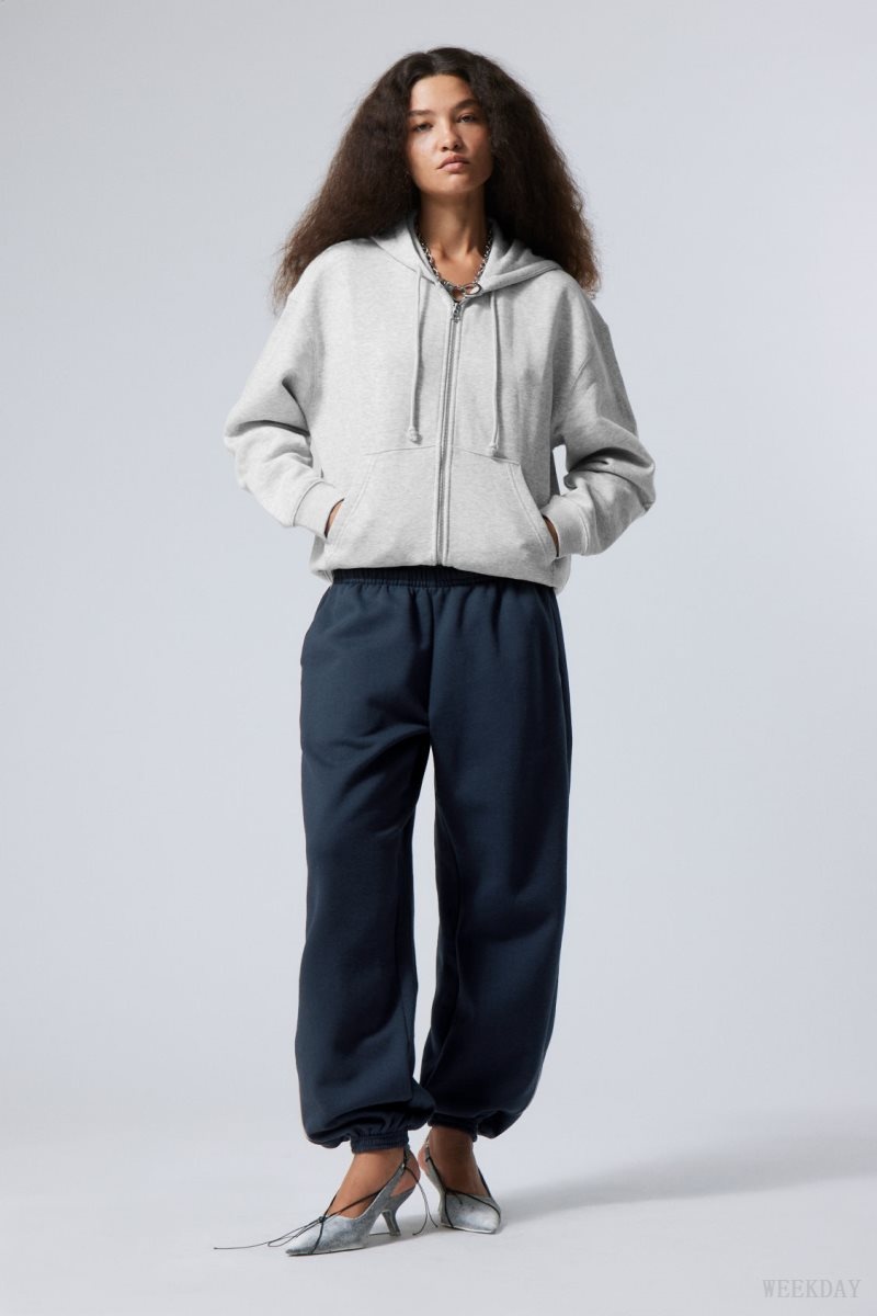 Weekday Even Piping Sweatpants ズボン レディース 暗青 Japan | N3K-1198