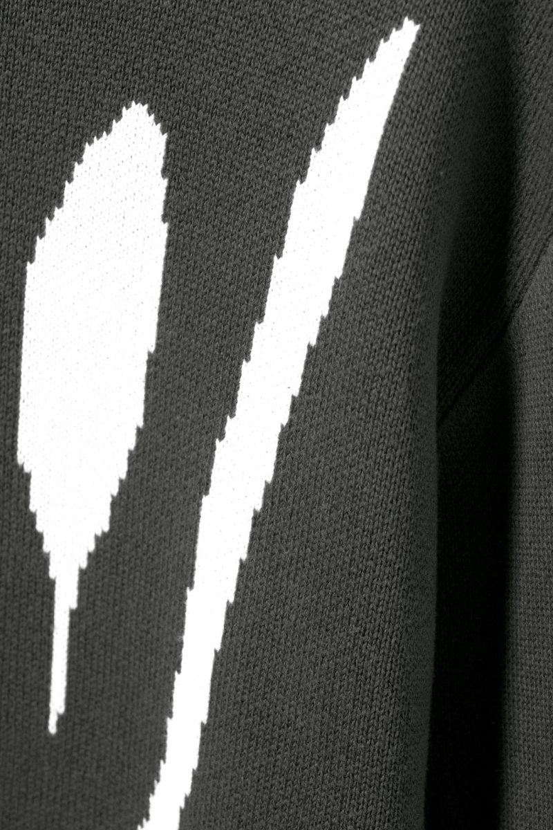 Weekday Fabian グラフィック Sweater セーター メンズ Drippy Smiling Face Japan | D2T-9838