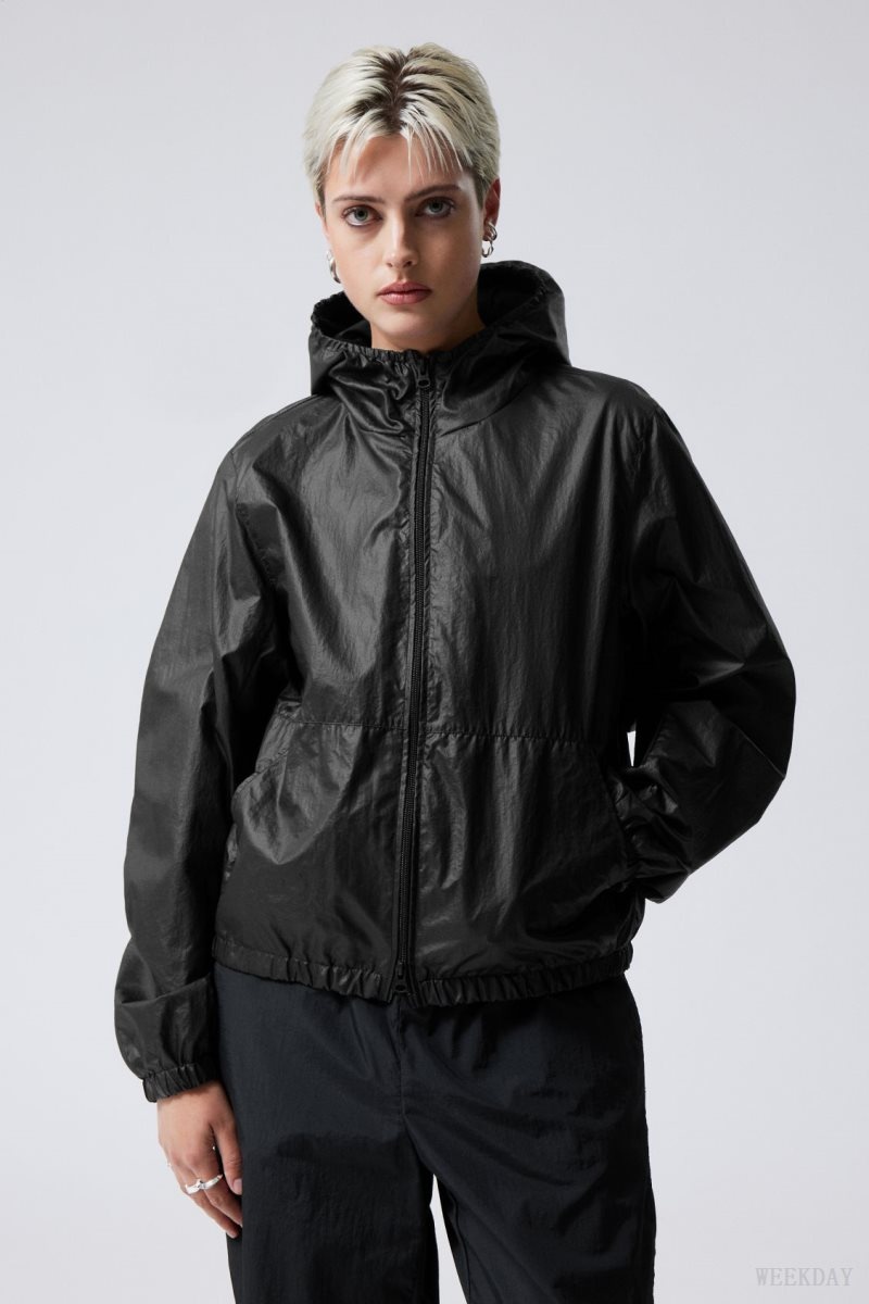 Weekday Faith トラック Jacket ジャケット レディース 黒 Japan | D3S-3638