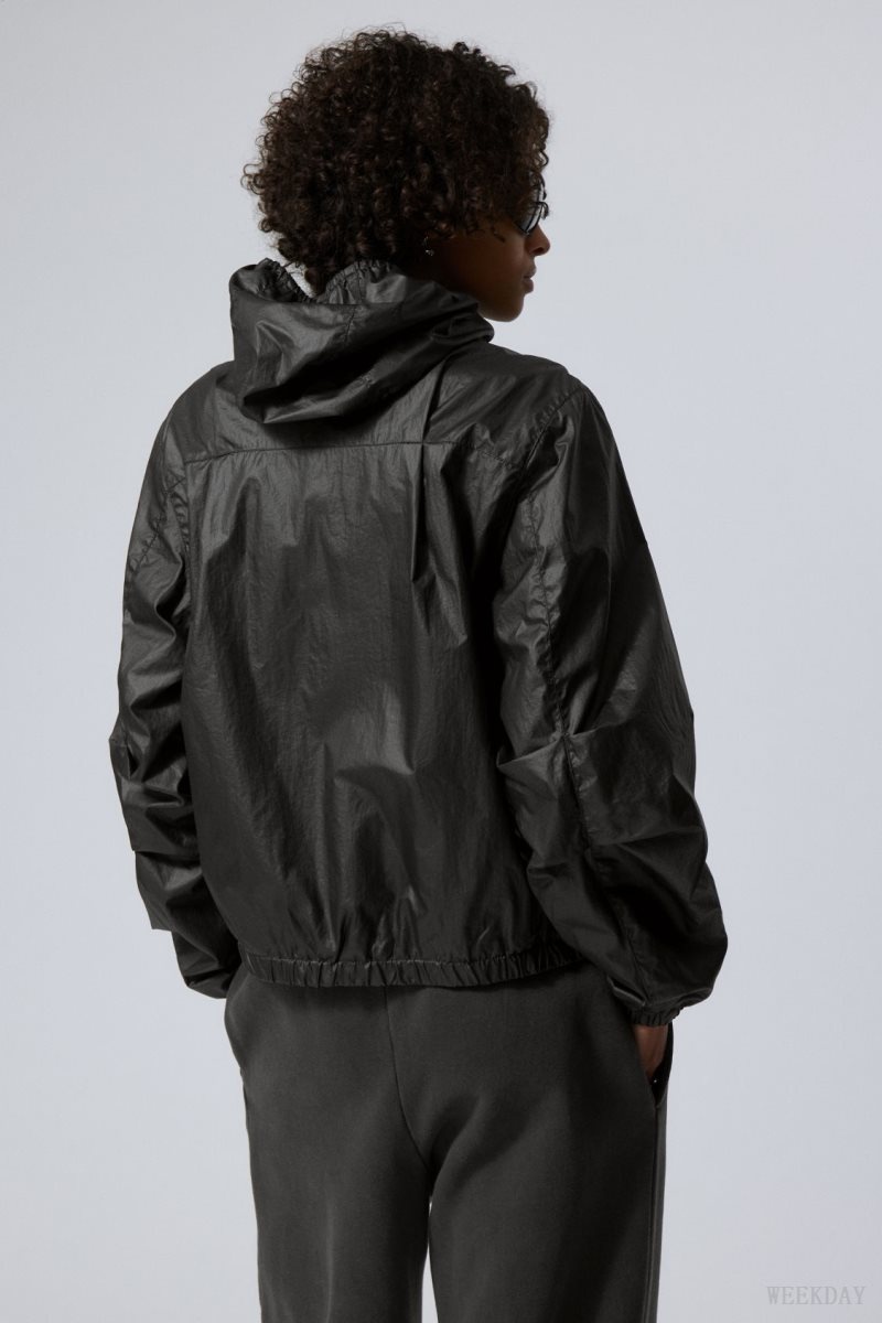 Weekday Faith トラック Jacket ジャケット レディース 黒 Japan | D3S-3638
