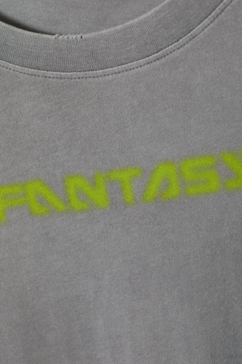 Weekday Gen Printed T-shirt トップス レディース 緑 Japan | J7I-3396