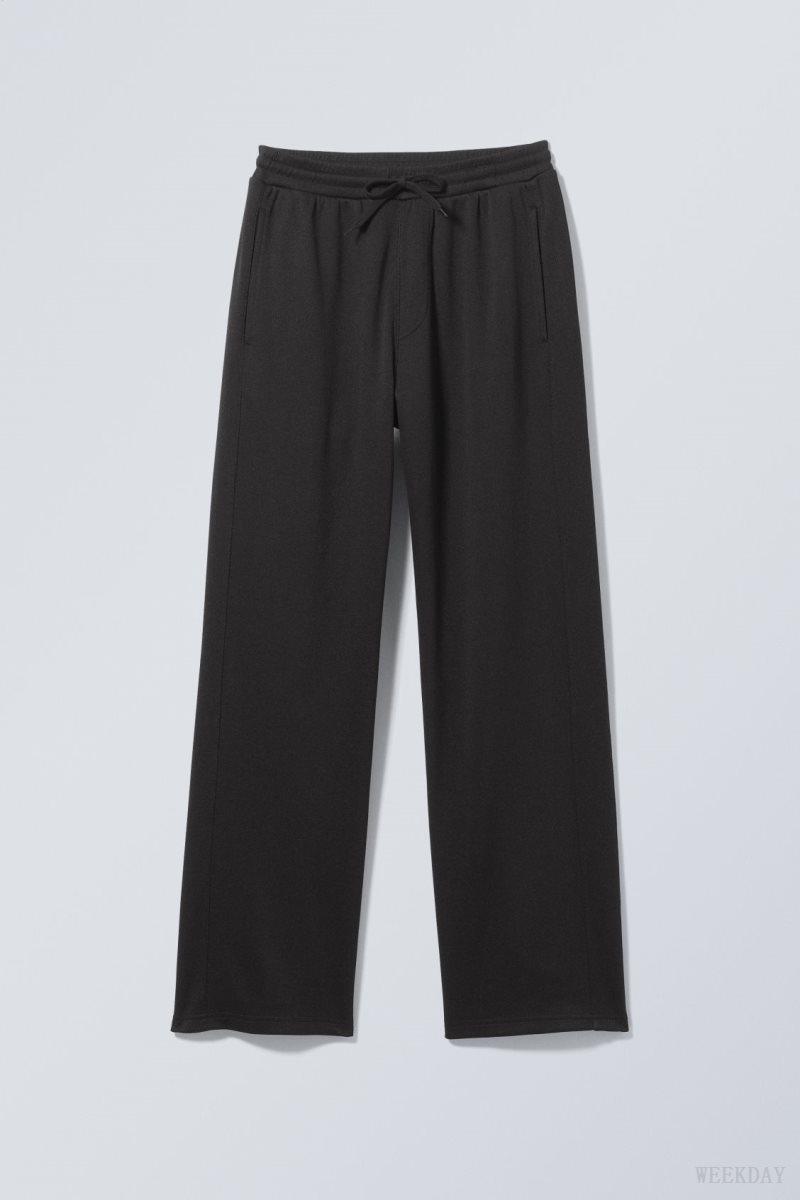 Weekday Hank Tracksuit Trousers ズボン メンズ 黒 Japan | N9C-3247