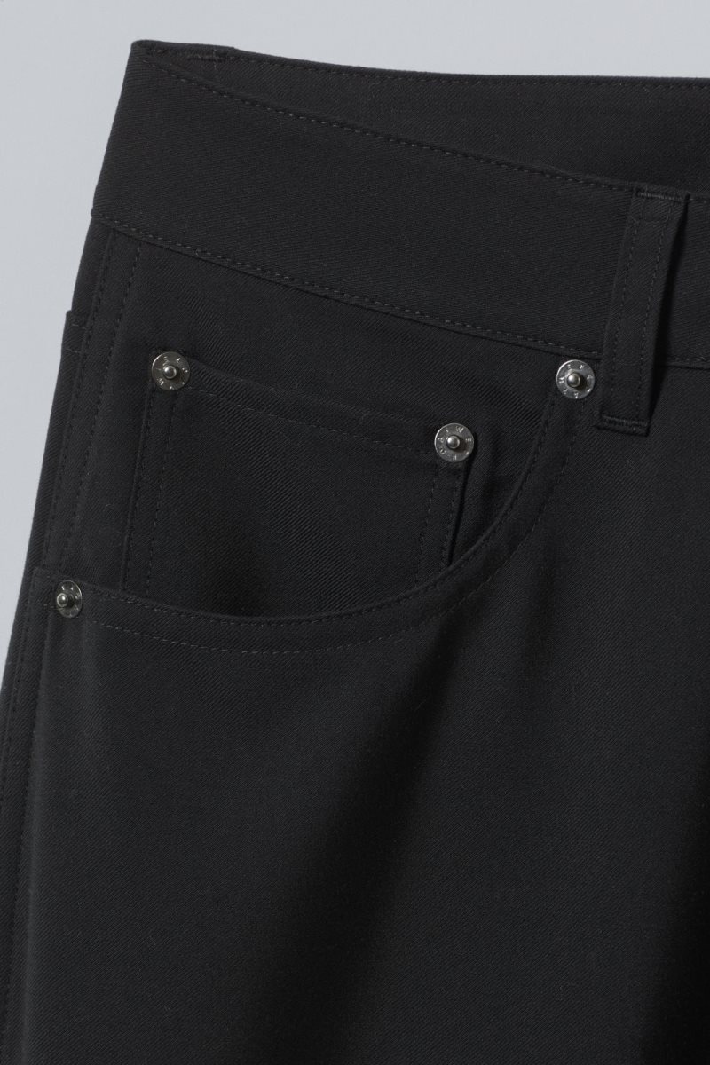 Weekday Juun Baggy Trousers ズボン レディース 黒 Japan | K5W-7243