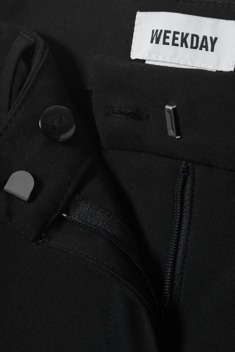 Weekday Kate Flared Suiting Trousers ズボン レディース 黒 Japan | Q0U-3738