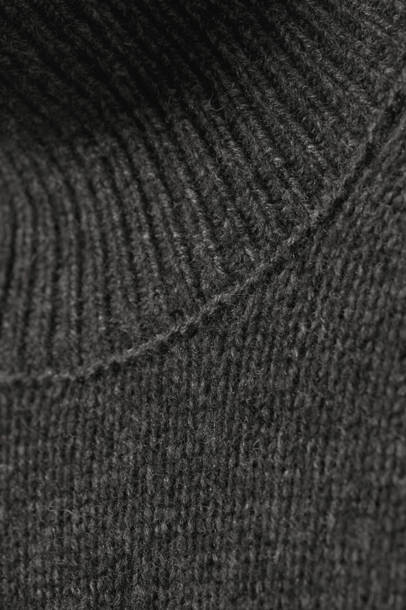 Weekday Maggie ウール Turtleneck セーター レディース 暗グレー Japan | Y8A-9101