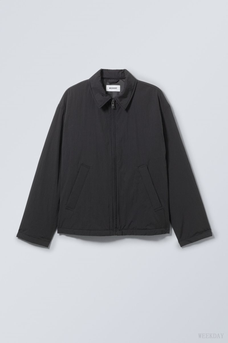 Weekday Martin ナイロン Jacket ジャケット メンズ 黒 Japan | F5I-1228
