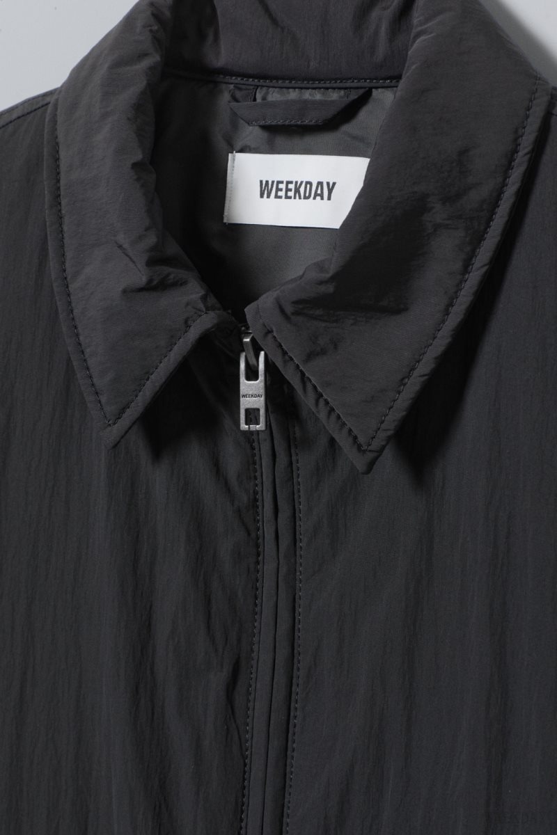 Weekday Martin ナイロン Jacket ジャケット メンズ 黒 Japan | F5I-1228