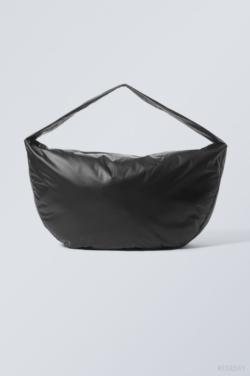 Weekday Samir Metallic Bag バッグ メンズ 黒 Japan | E9E-3737