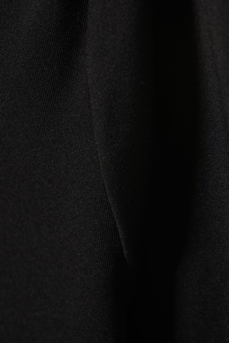 Weekday Side Slit Long Sleeve トップス レディース 黒 Japan | M2P-0976