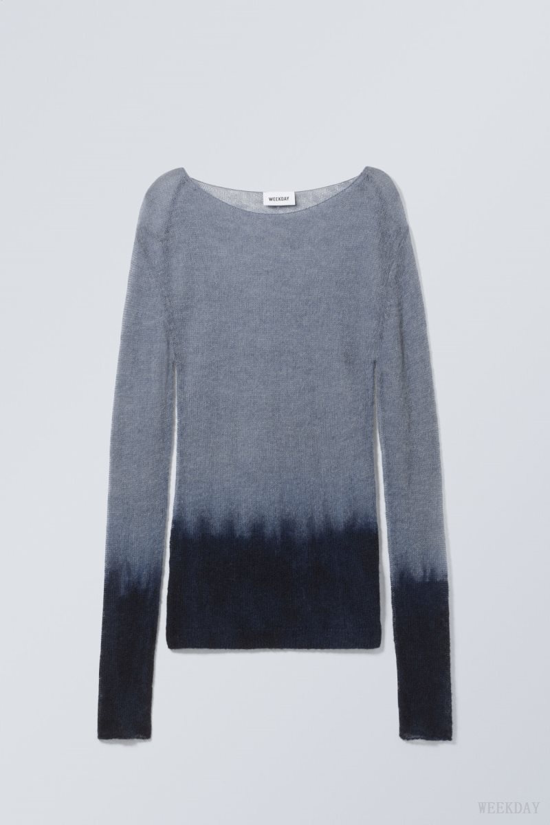 Weekday Teagan Sweater セーター レディース 青 Japan | Q3X-6566
