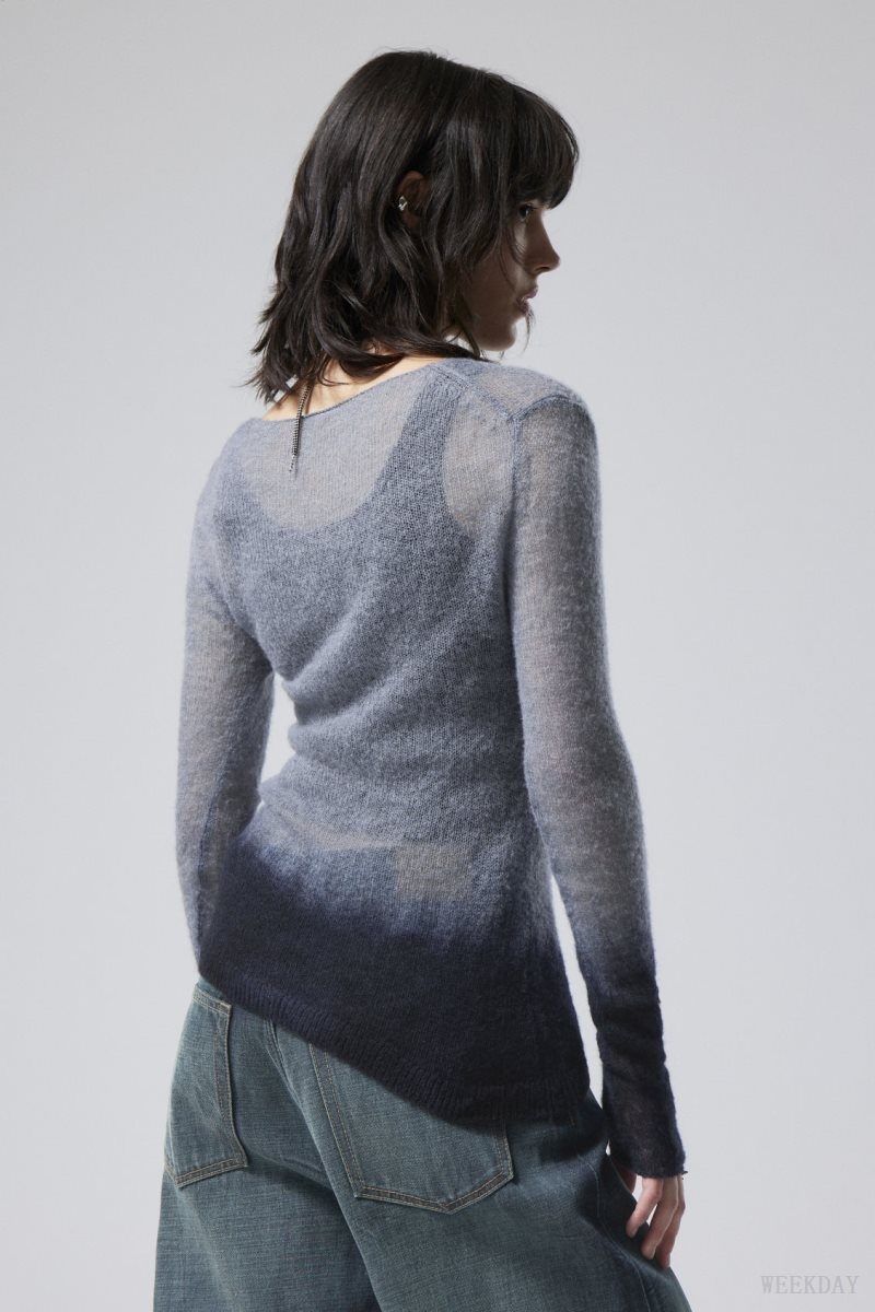 Weekday Teagan Sweater セーター レディース 青 Japan | Q3X-6566