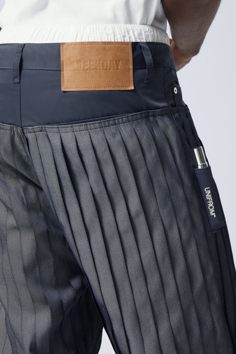 Weekday Unifrom™ + Weekday Limited Edition Stripe Jeans デニム メンズ 暗青 Japan | J7L-0789