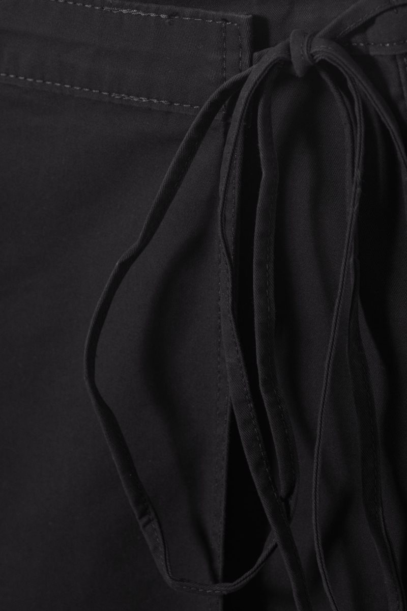 Weekday Wrap Mini Skirt スカート レディース 黒 Japan | U6O-8615
