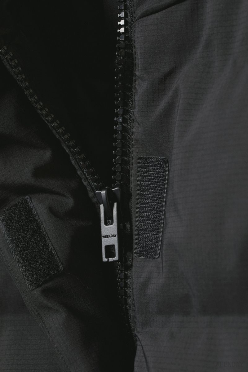 Weekday Xena Puffer Jacket ジャケット レディース 黒 Japan | H0Y-7242